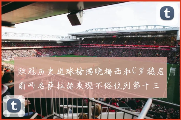 欧冠历史进球榜揭晓梅西和C罗稳居前两名萨拉赫表现不俗位列第十三
